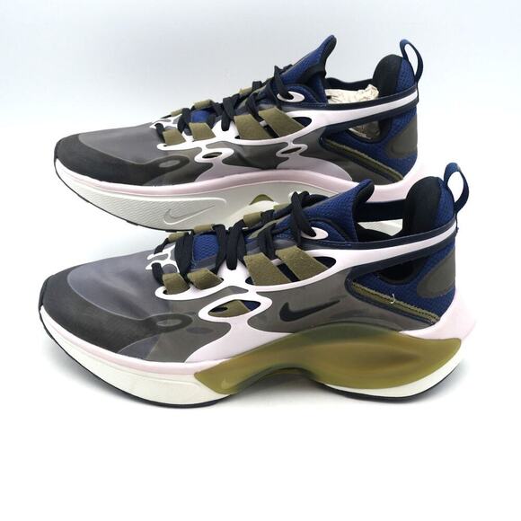 NEW Nike Signal D/MS/X Navy Blue Olive Green Pink AT5303-400 Men\'s 9